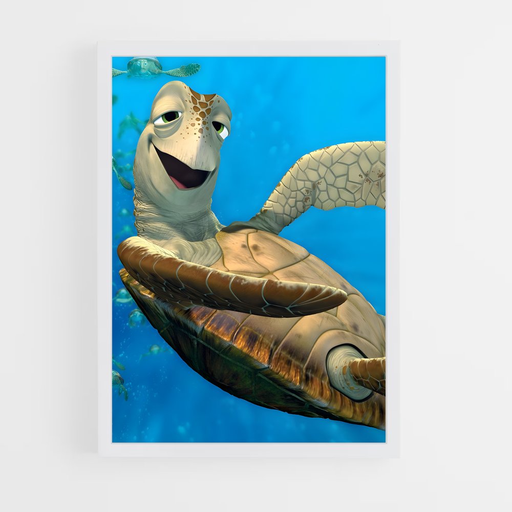 ap-crush turtle-1 cadre Blanc