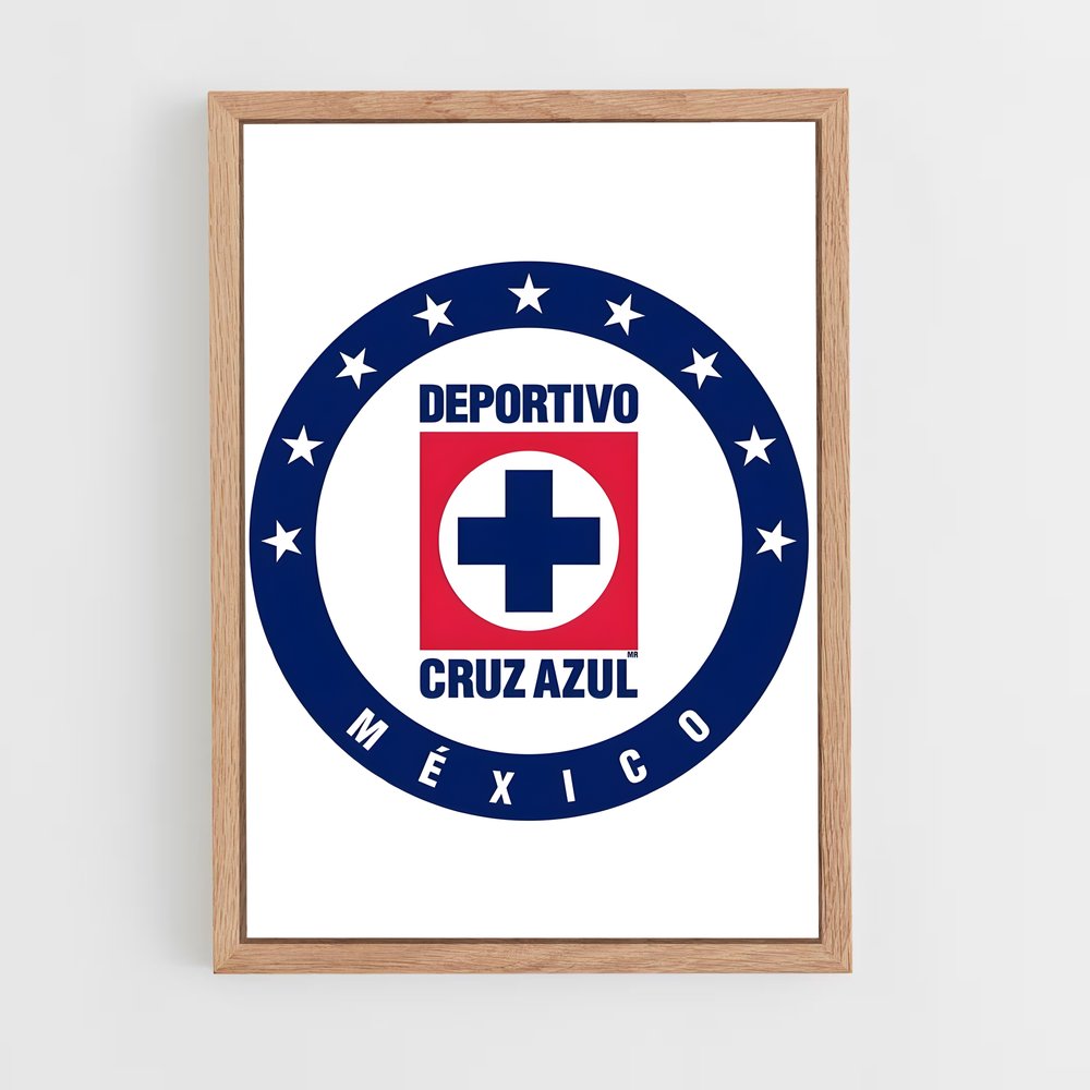 ap-cruz azul fc-1 cadre Bois clair