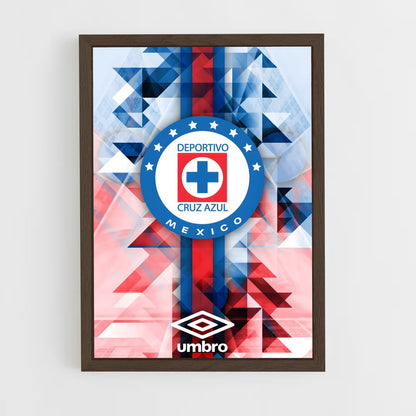 ap-cruz azul fc-16 cadre Bois foncé