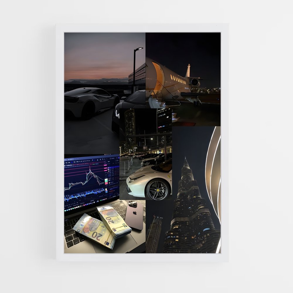 ap-crypto trader-7 cadre Blanc