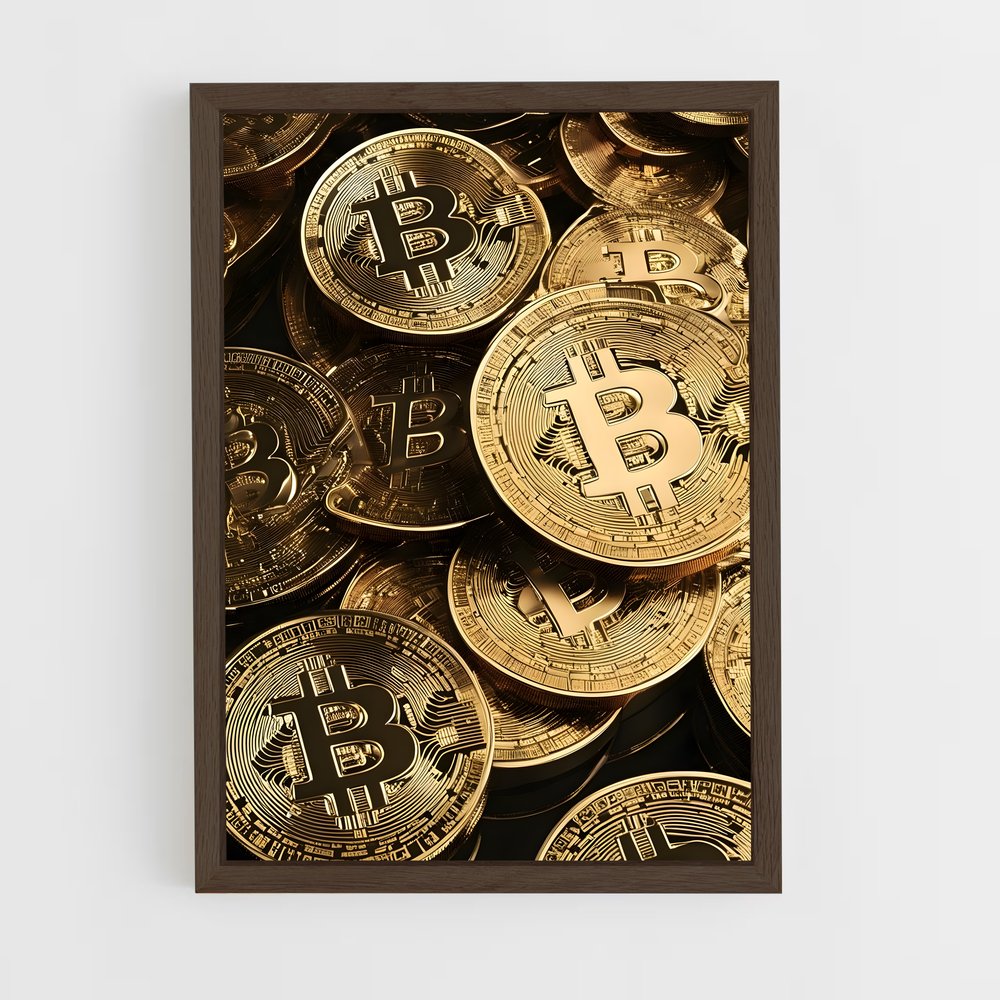 ap-cryptocurrency-6 cadre Bois foncé