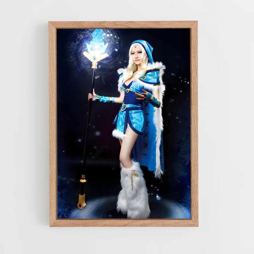 ap-crystal maiden-7 cadre Bois clair
