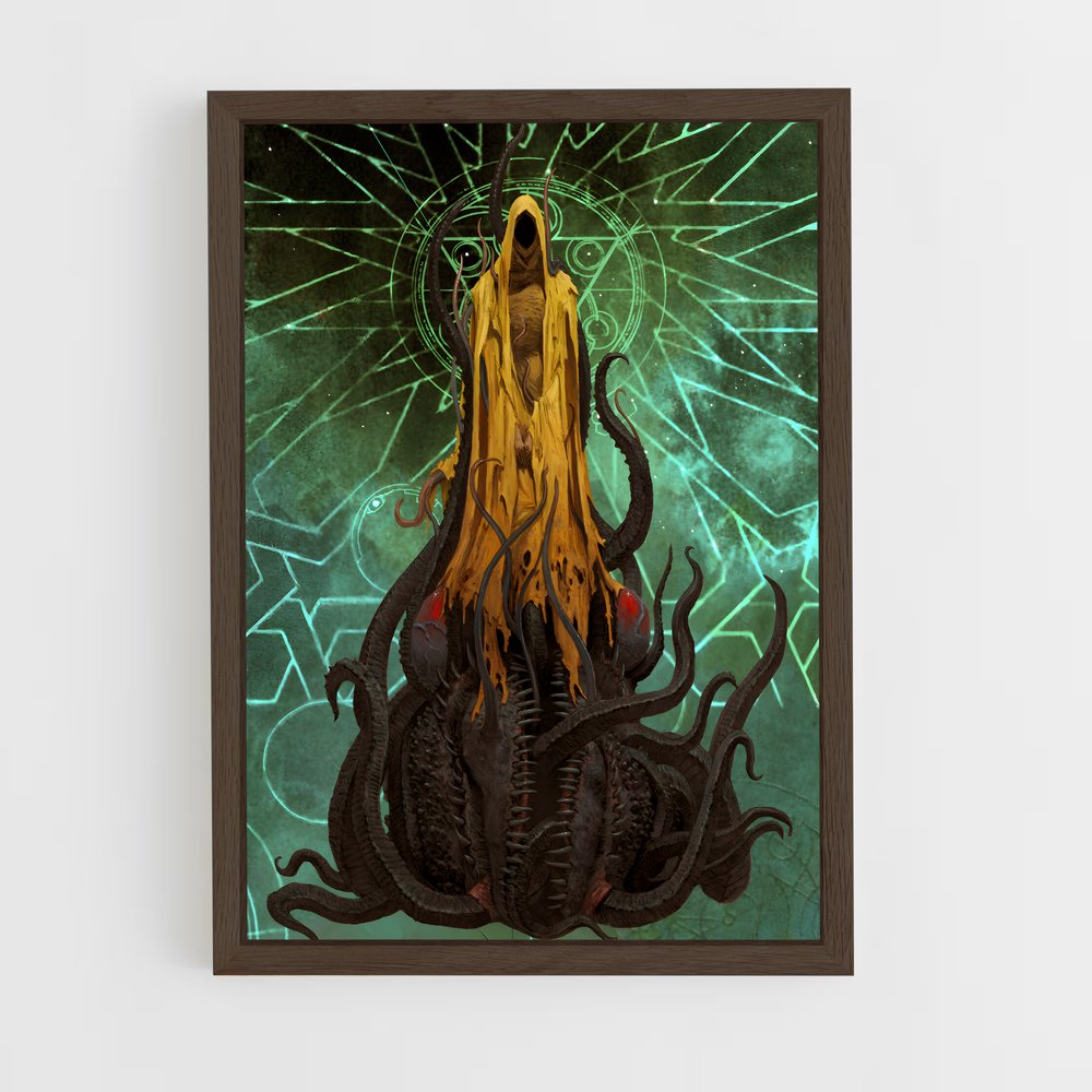 ap-cthulhu-6 cadre Bois foncé