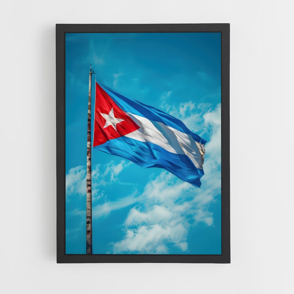 ap-cuba flag-3 cadre Noir