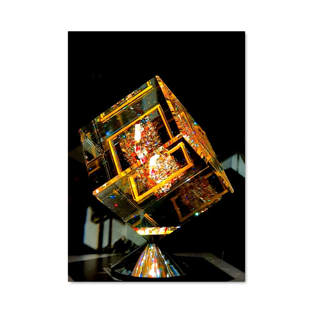 Poster Cube Lumineux