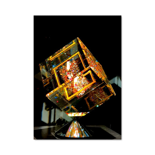 Poster Cube Lumineux