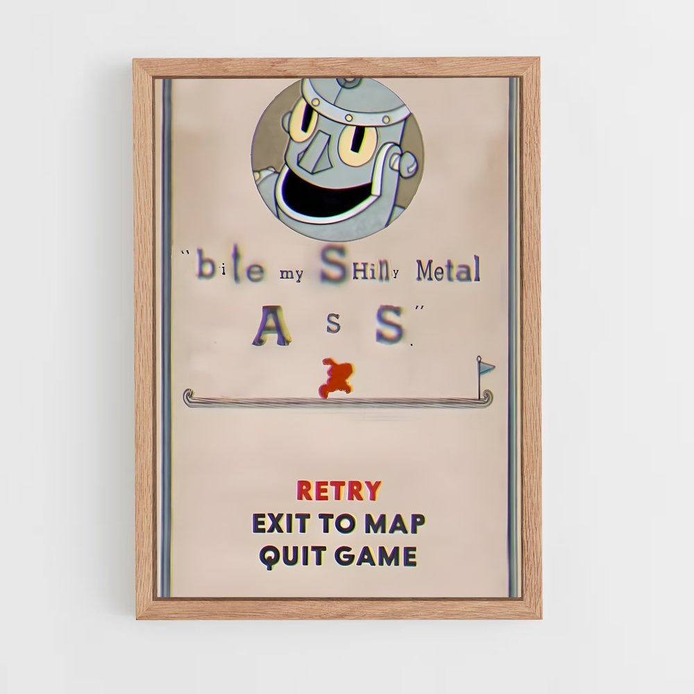 ap-cuphead-2 cadre Bois clair