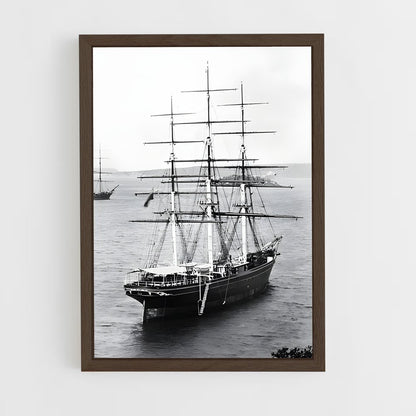 ap-cutty sark-3 cadre Bois foncé
