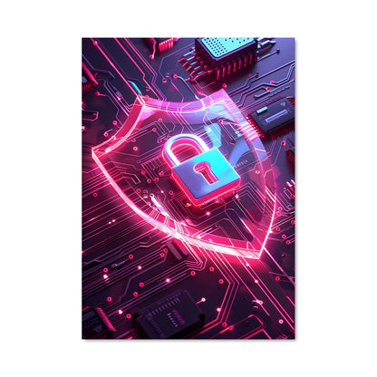 Poster Lock & Code