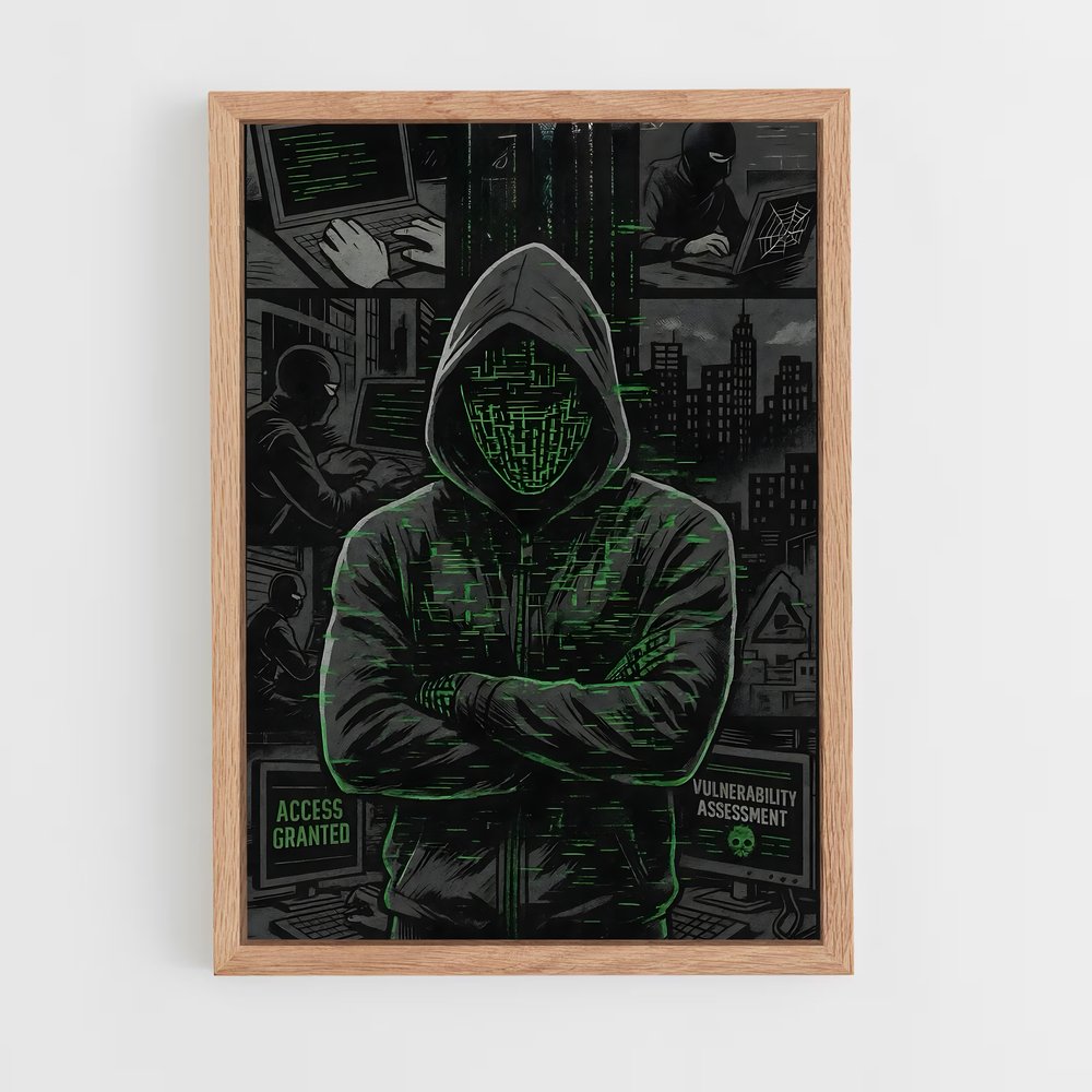 ap-cybercriminals-1 cadre Bois clair