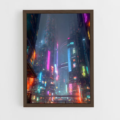 ap-cyberpunk-14 cadre Bois foncé