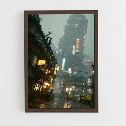 ap-cyberpunk-2 cadre Bois foncé