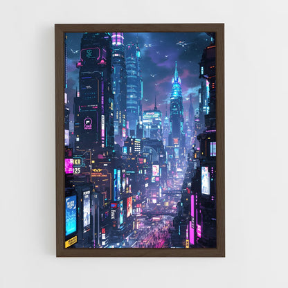 ap-cyberpunk-20 cadre Bois foncé