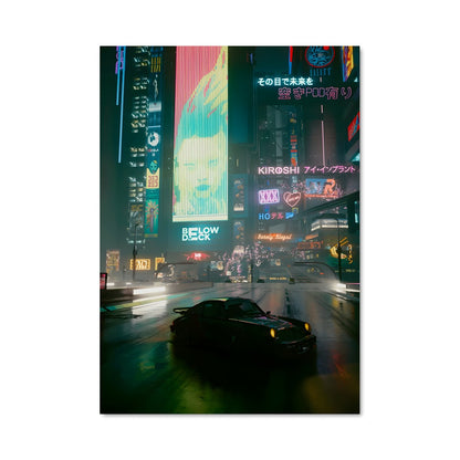 Poster Cyber City Nights