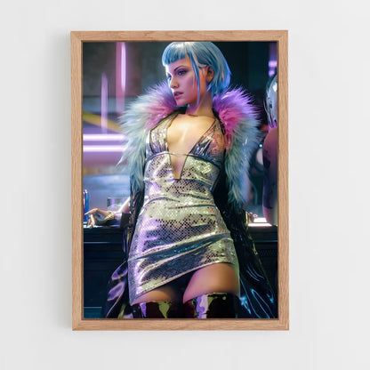 ap-cyberpunk-29 cadre Bois clair