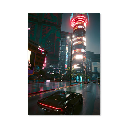 Poster Neon Drive