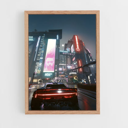 ap-cyberpunk-35 cadre Bois clair