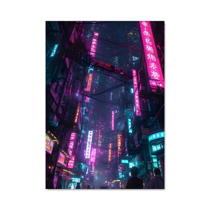 Poster Neon City Dreams