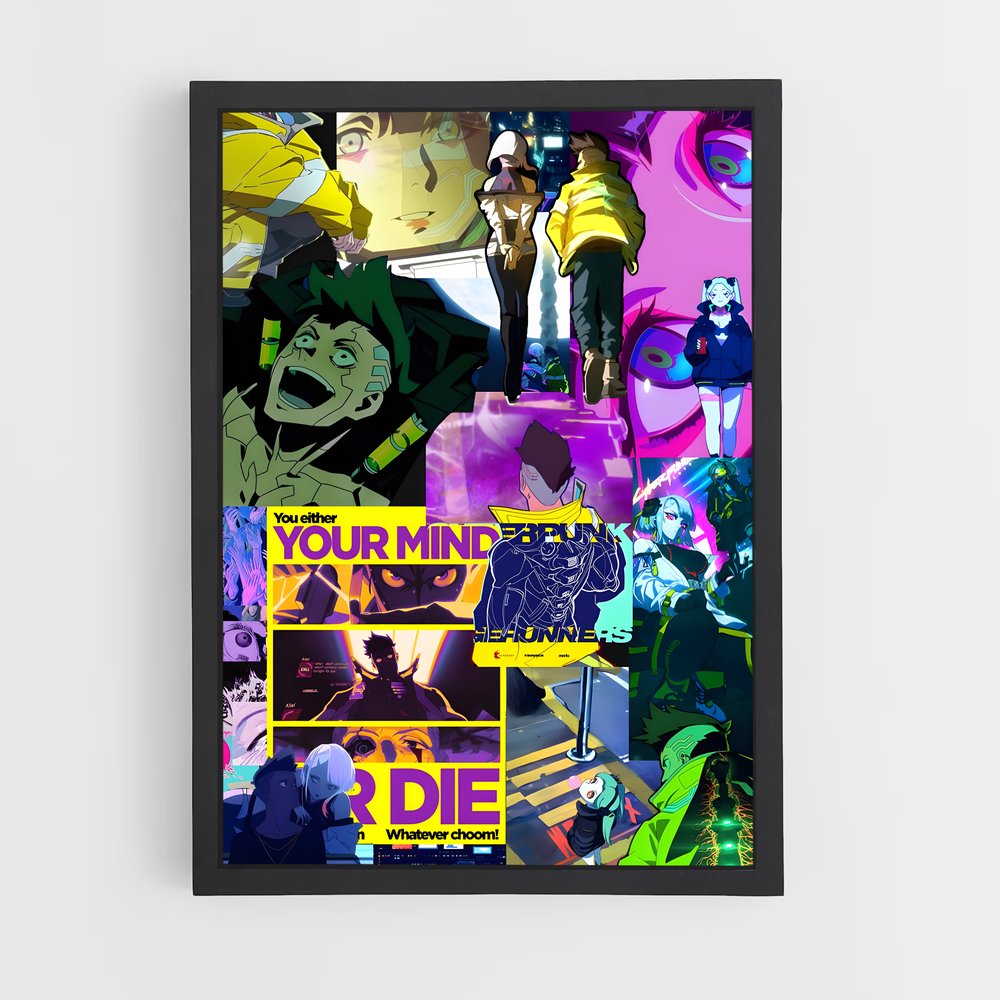 ap-cyberpunk edgerunners-10 cadre Noir