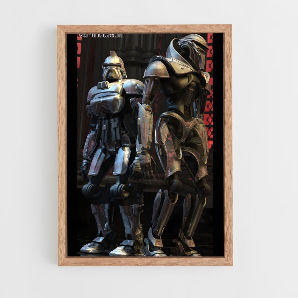 ap-cylons-4 cadre Bois clair