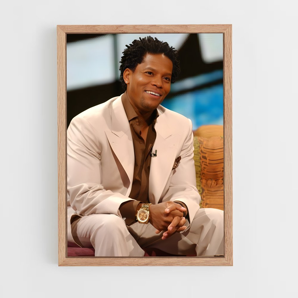 ap-d.l. hughley-14 cadre Bois clair