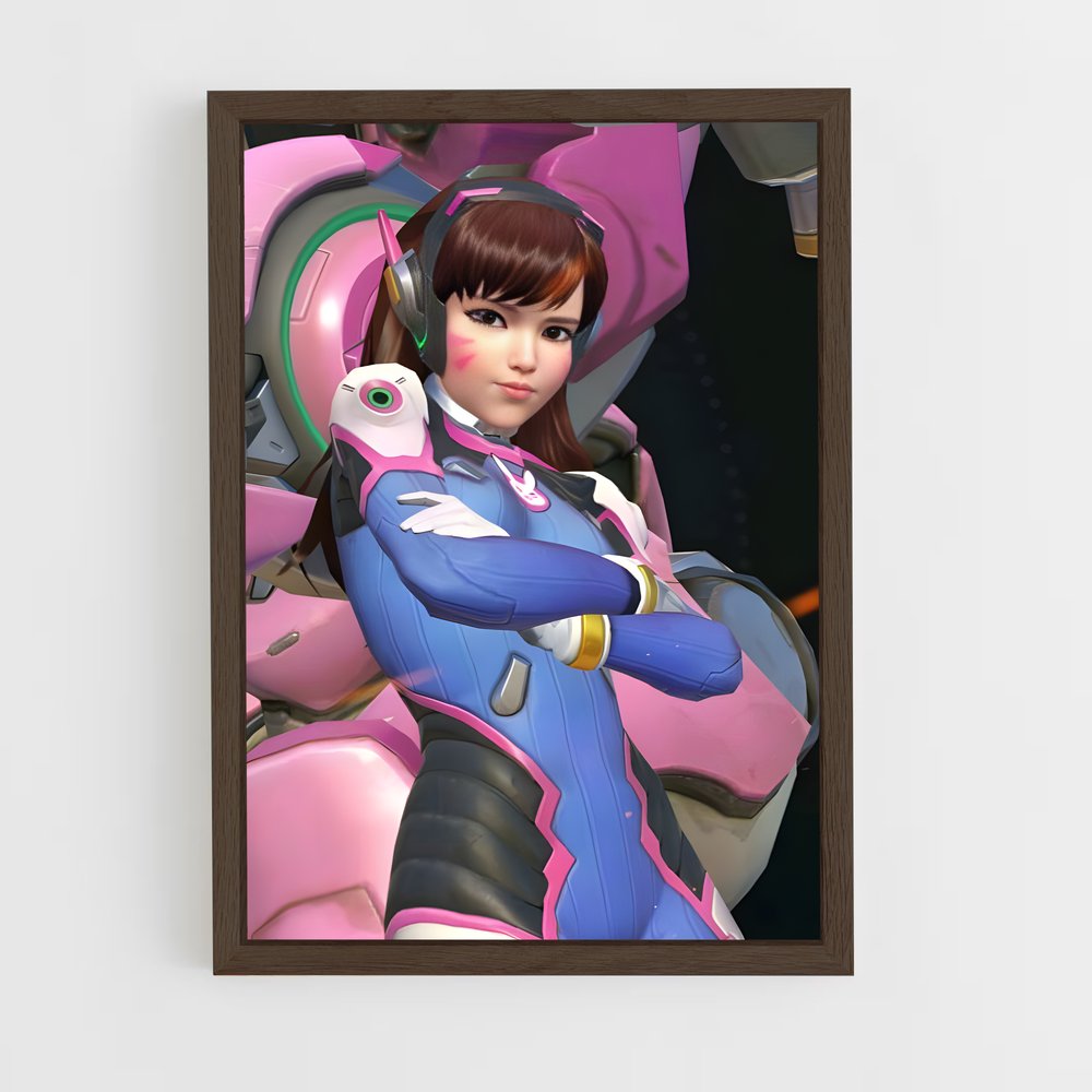 ap-d va-4 cadre Bois foncé