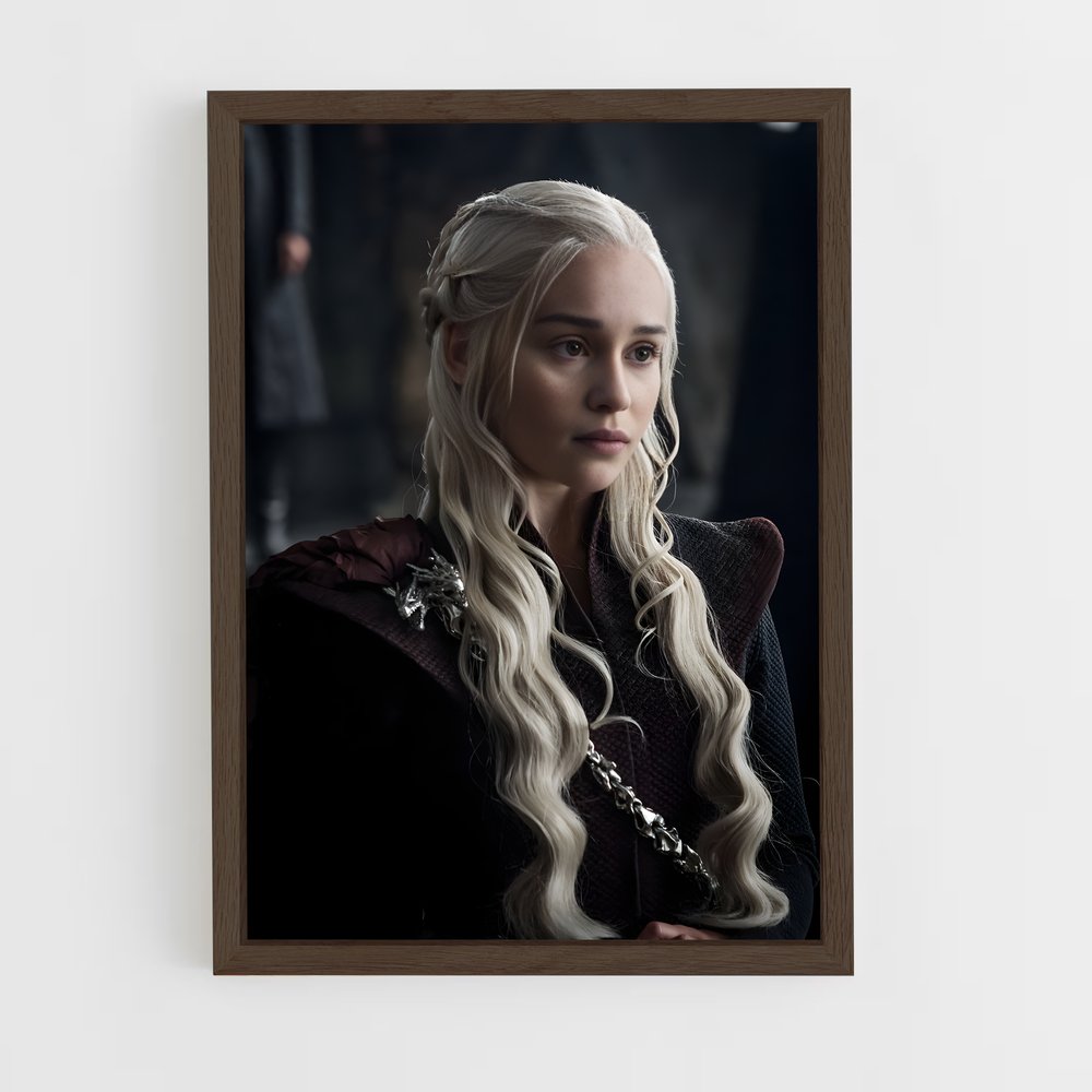 ap-daenerys targaryen-1 cadre Bois foncé