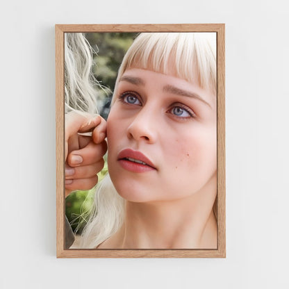 ap-daenerys targaryen-3 cadre Bois clair