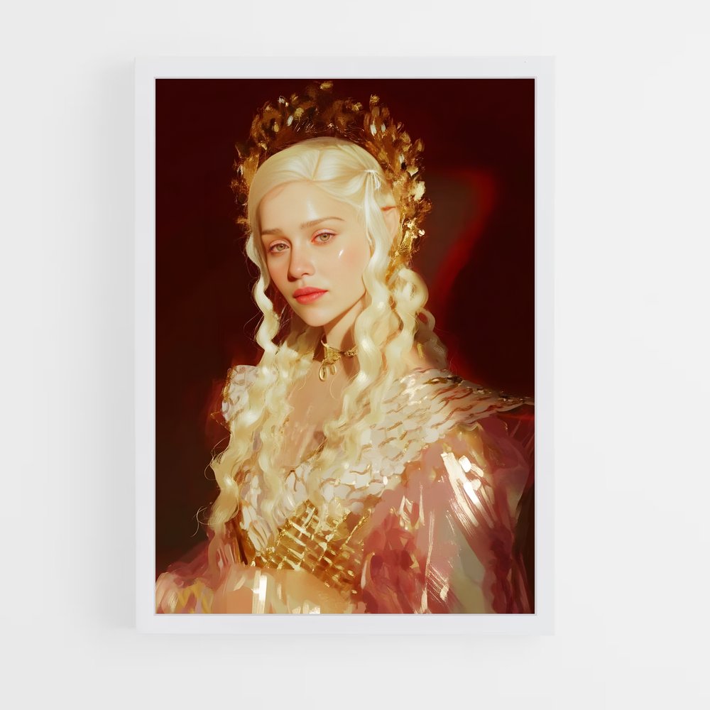 ap-daenerys targaryen-5 cadre Blanc