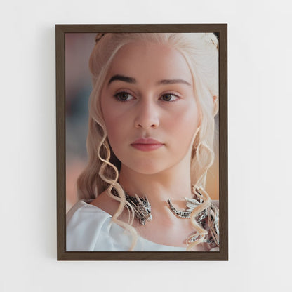 ap-daenerys targaryen-8 cadre Bois foncé
