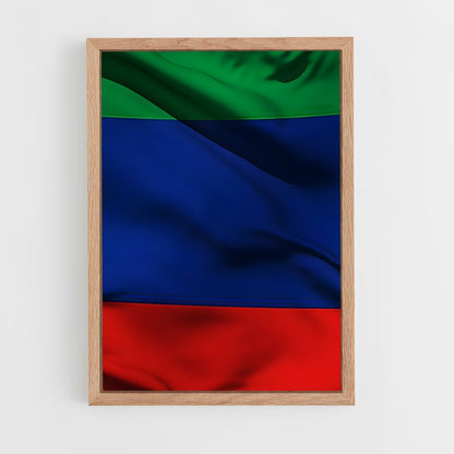 ap-dagestan flag-1 cadre Bois clair