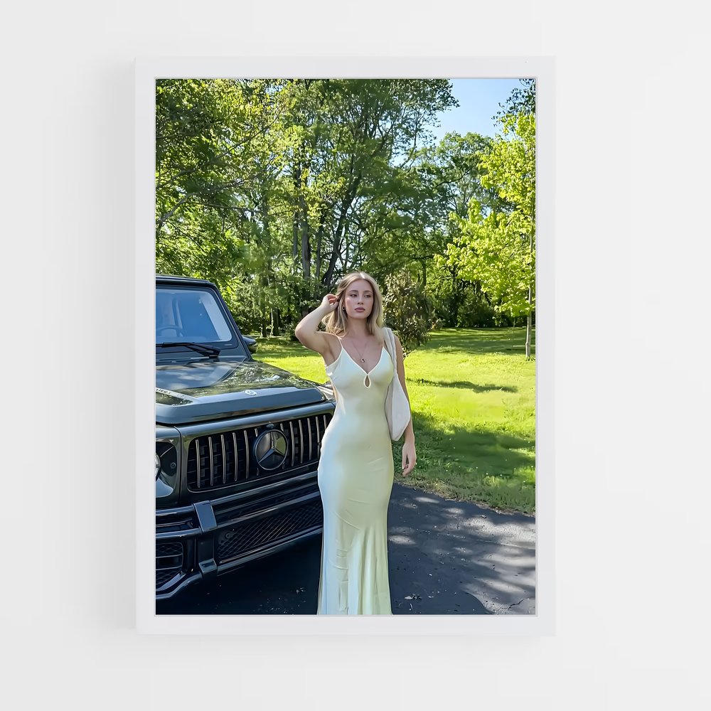 ap-daisy keech-1 cadre Blanc
