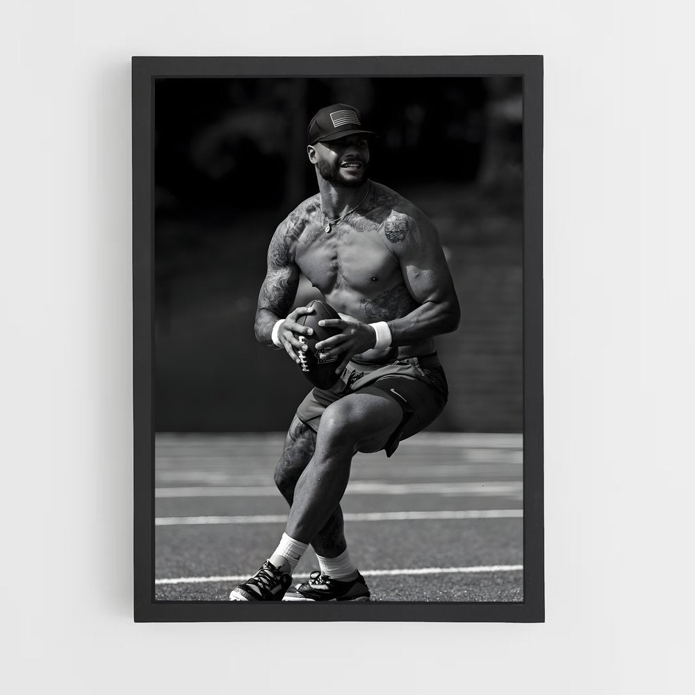 ap-dak prescott-2 cadre Noir