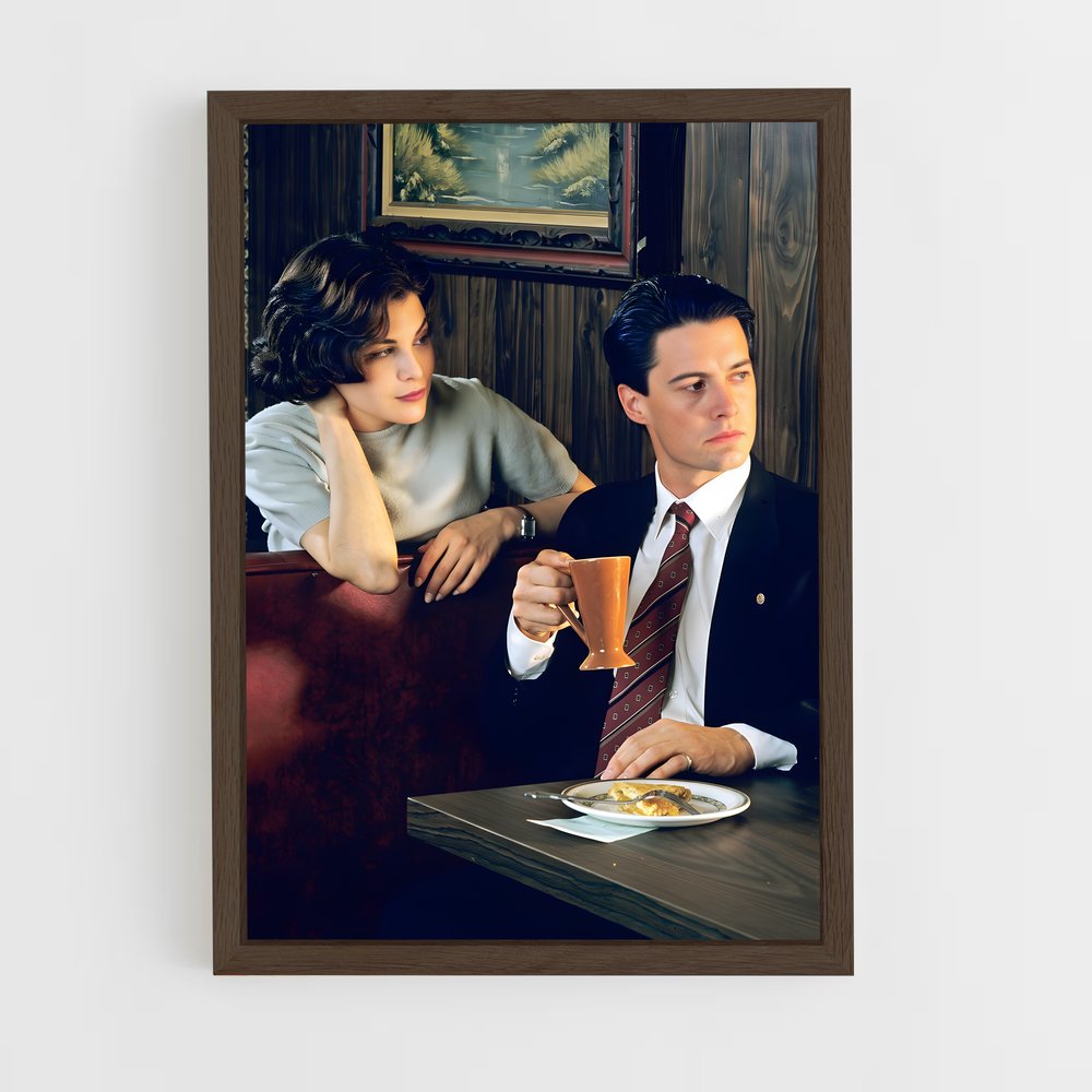 ap-dale cooper-2 cadre Bois foncé