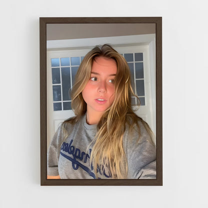 ap-dalia mya-1 cadre Bois foncé