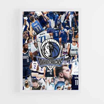 ap-dallas mavericks-3 cadre Blanc