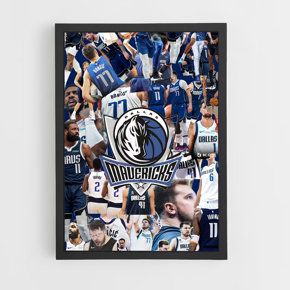 ap-dallas mavericks-3 cadre Noir