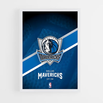 ap-dallas mavericks-4 cadre Blanc