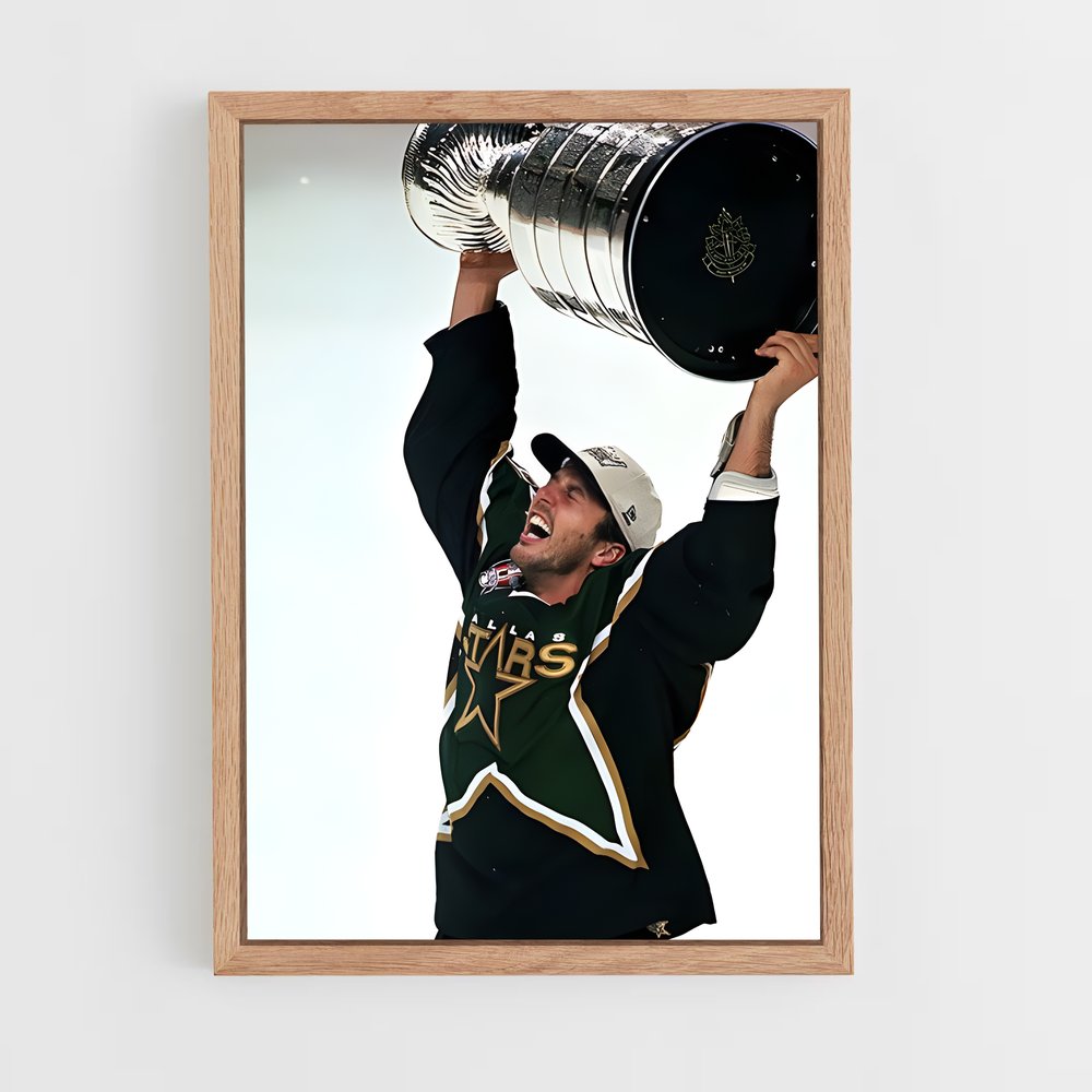 ap-dallas stars-3 cadre Bois clair