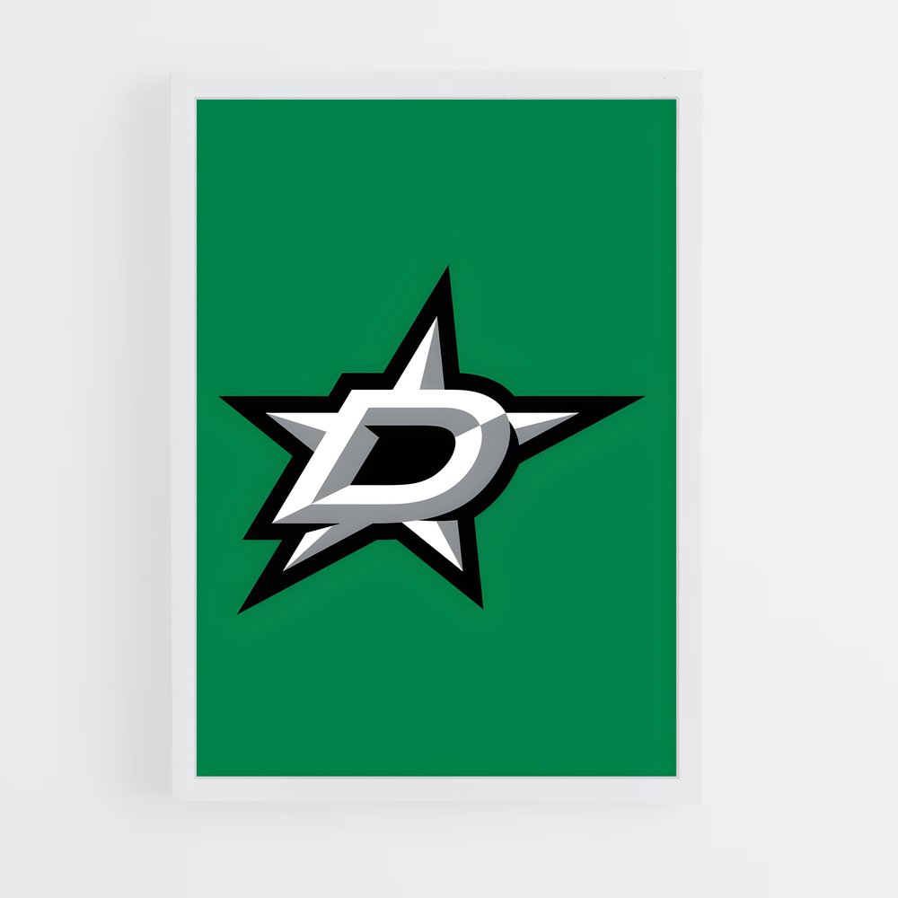 ap-dallas stars-5 cadre Blanc