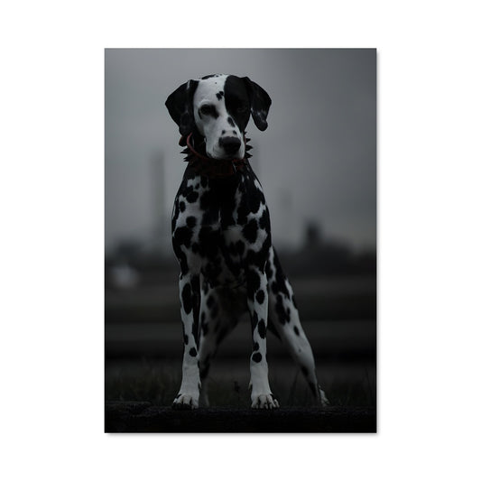 Poster Dalmatiens en Fête