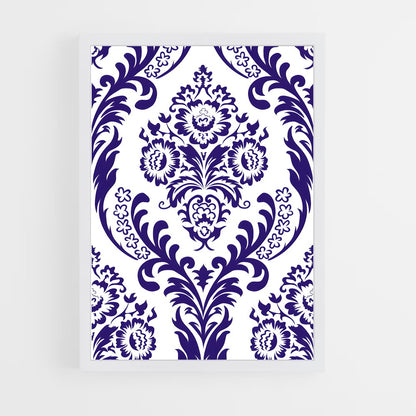 ap-damask-5 cadre Blanc
