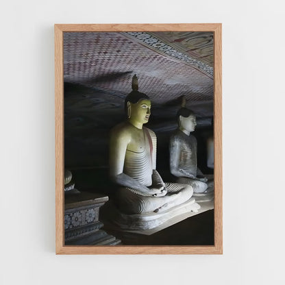 ap-dambulla cave temple-3 cadre Bois clair