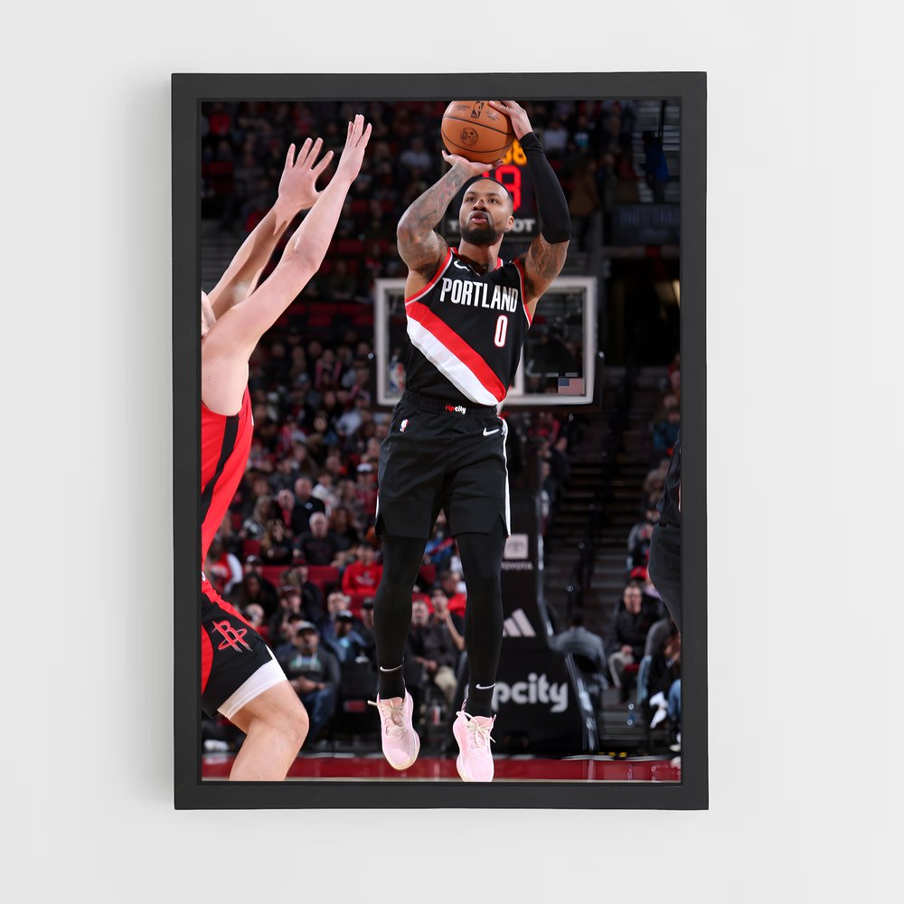 ap-damian lillard-6 cadre Noir