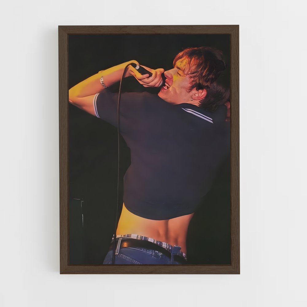 ap-damon albarn-1 cadre Bois foncé