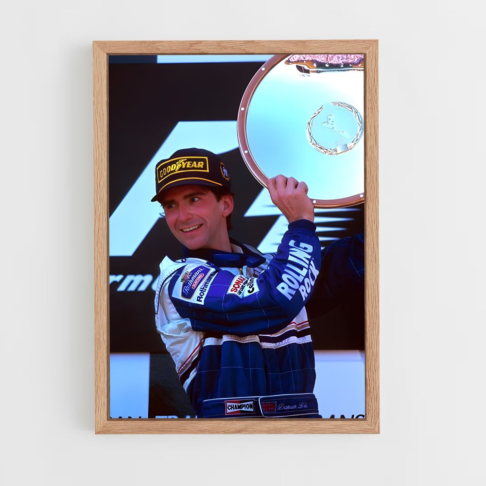 ap-damon hill-10 cadre Bois clair