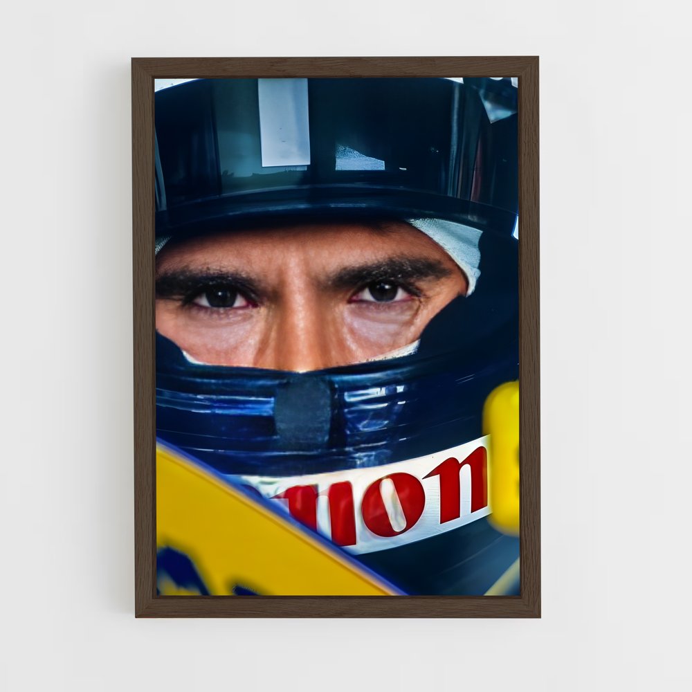 ap-damon hill-6 cadre Bois foncé