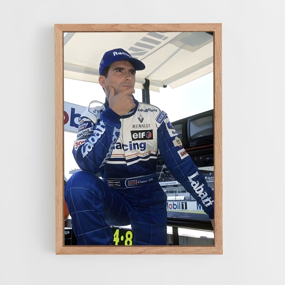 ap-damon hill-7 cadre Bois clair