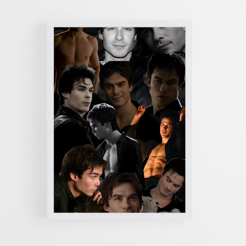 ap-damon salvatore-3 cadre Blanc