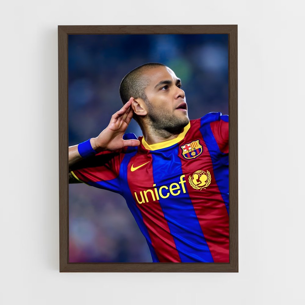 ap-dani alves-11 cadre Bois foncé